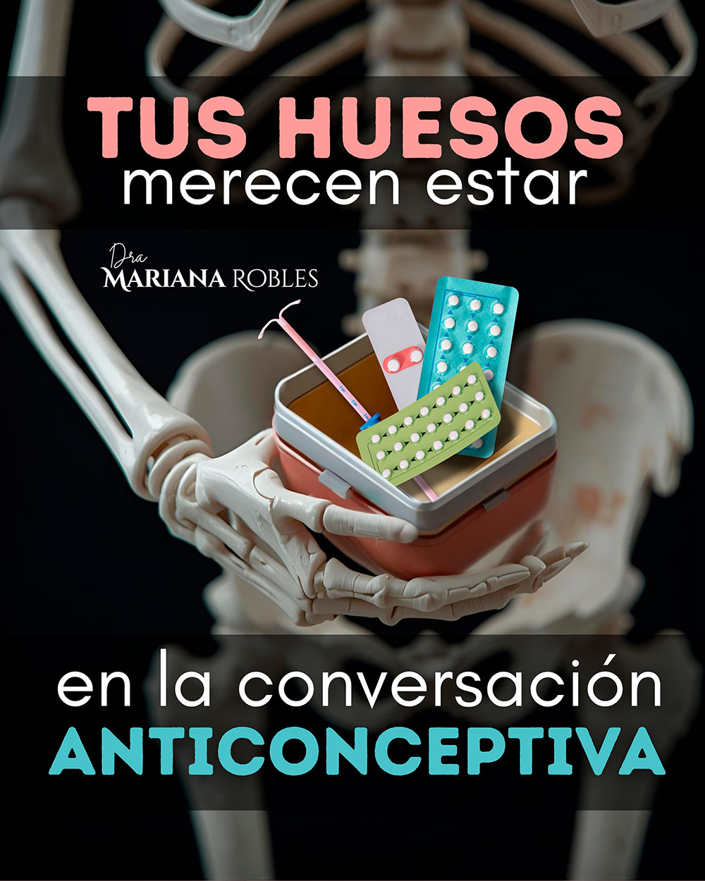 ¿Puede tu anticonceptivo afectar tus huesos? Estudios recientes